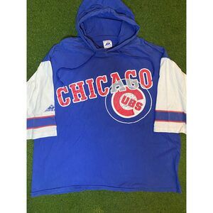 90s Chicago Cubs - Vintage MLB Hoodie (XL)